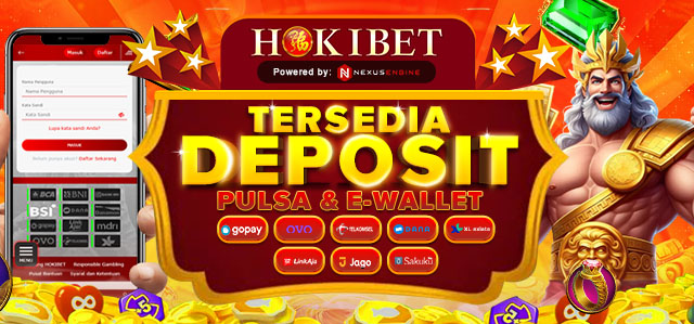 Tersedia Metode Deposit Pulsa & E-Wallet