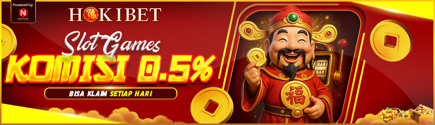 KOMISI SLOT GAMES 0.5%