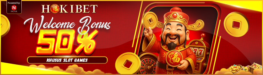 WELCOME BONUS SLOT GAME 50%