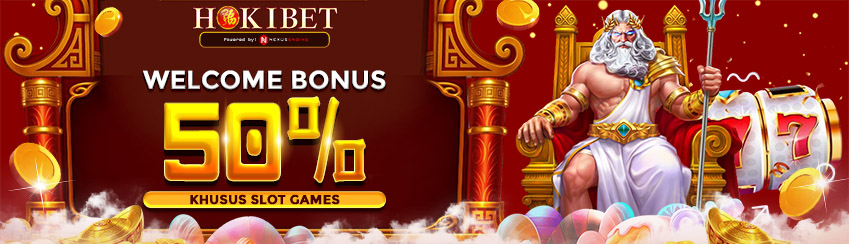 WELCOME BONUS SLOT GAME 50%