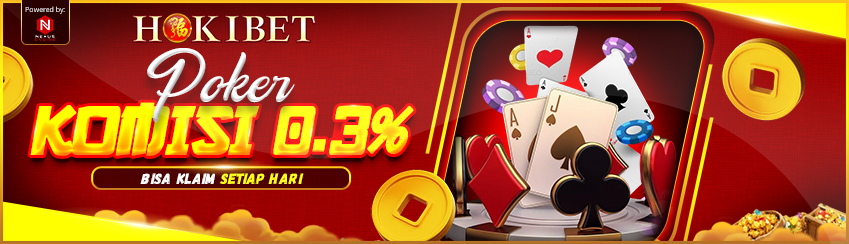 KOMISI LIVE POKER 0.3%