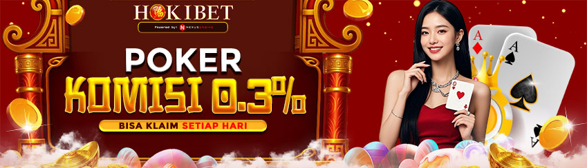 KOMISI LIVE POKER 0.3%